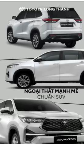 INNOVA CROSS - KHÔNG GIAN RỘNG RÃI, THOẢI MÁI VI VU