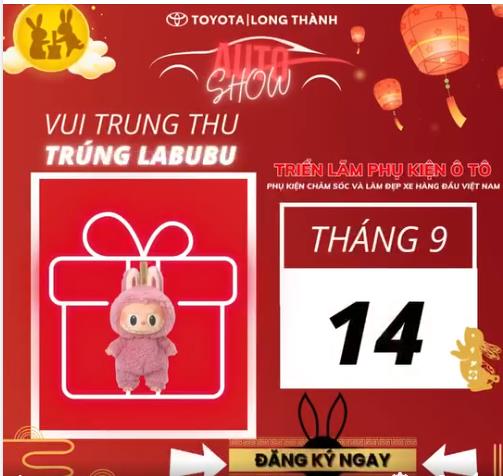 🎉 SỰ KIỆN “LĂN BÁNH ĐÓN TRĂNG CÙNG TOYOTA” TẠI TOYOTA LONG THÀNH 🎉 