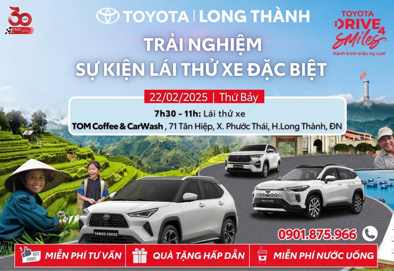 🚗 SỰ KIỆN LÁI THỬ XE ĐẶC BIỆT – DRIVE FOR SMILES 🚗