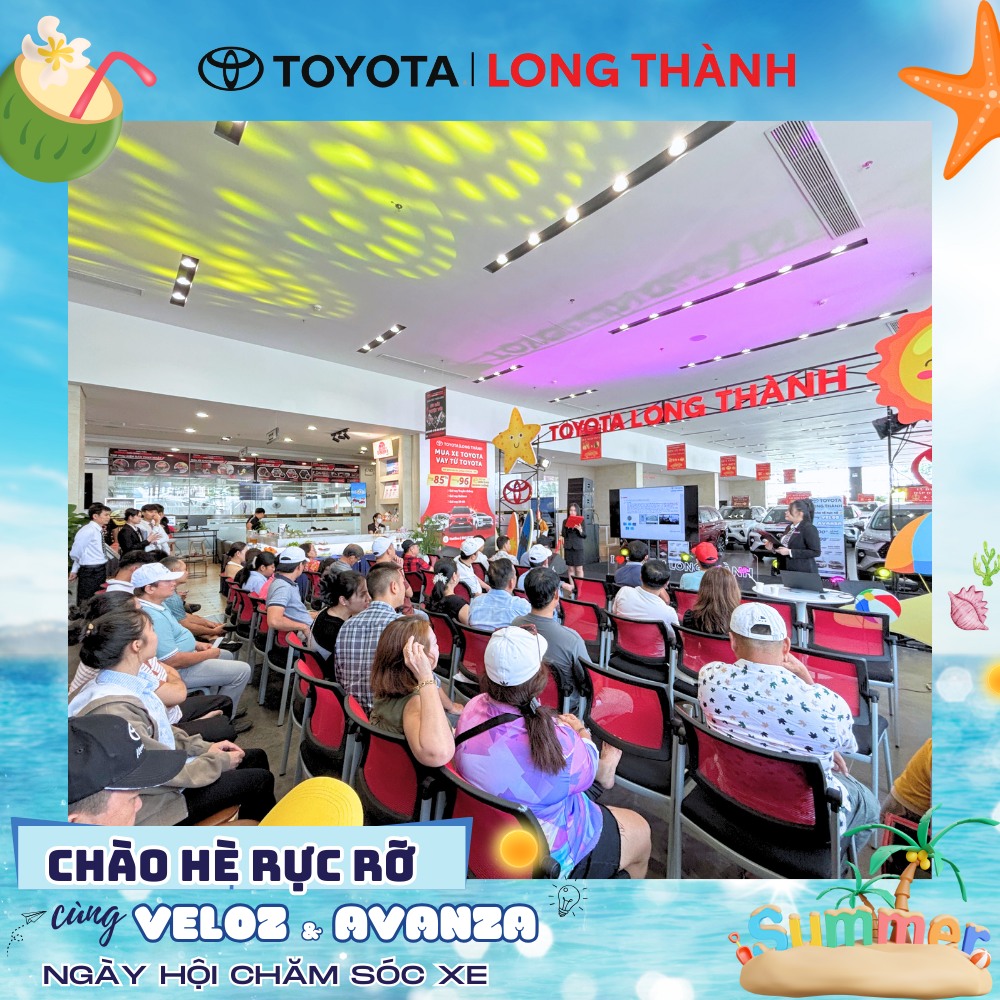 🏖 🏖 BÙNG NỔ MÙA HÈ - TRẢI NGHIỆM CỰC COOL CÙNG  VELOZ & AVANZA TẠI TOYOTA LONG THÀNH 🏖 🏖