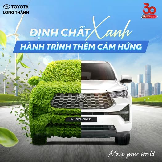 TOYOTA INNOVA CROSS HYBRID – ĐỊNH CHẤT XANH, HÀNH TRÌNH THÊM CẢM HỨNG