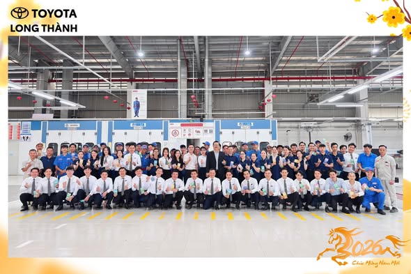 🌸 KHAI XUÂN ĐẦU NĂM – RỰC RỠ CÙNG TOYOTA LONG THÀNH 🌸