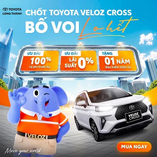 CHỐT TOYOTA VELOZ CROSS – BỐ VOI LO HẾT ! 🚨