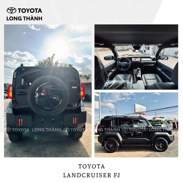 🚙 TOYOTA LAND CRUISER FJ HOÀN TOÀN MỚI -CHÍNH THỨC CÓ MẶT TẠI TOYOTA LONG THÀNH 